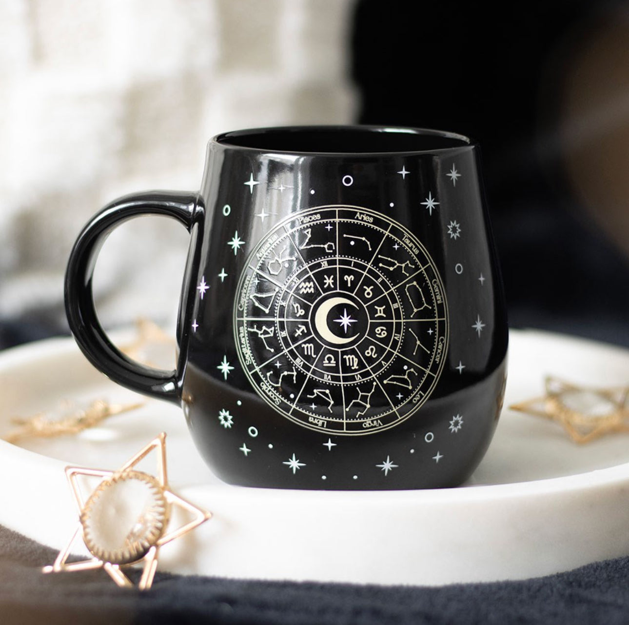 Astrology Wheel Heat Change Mug - Wicked Witcheries