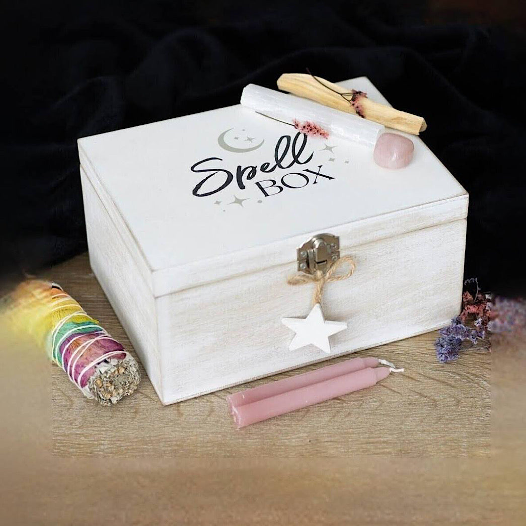 White Witch Spell Box - Wicked Witcheries