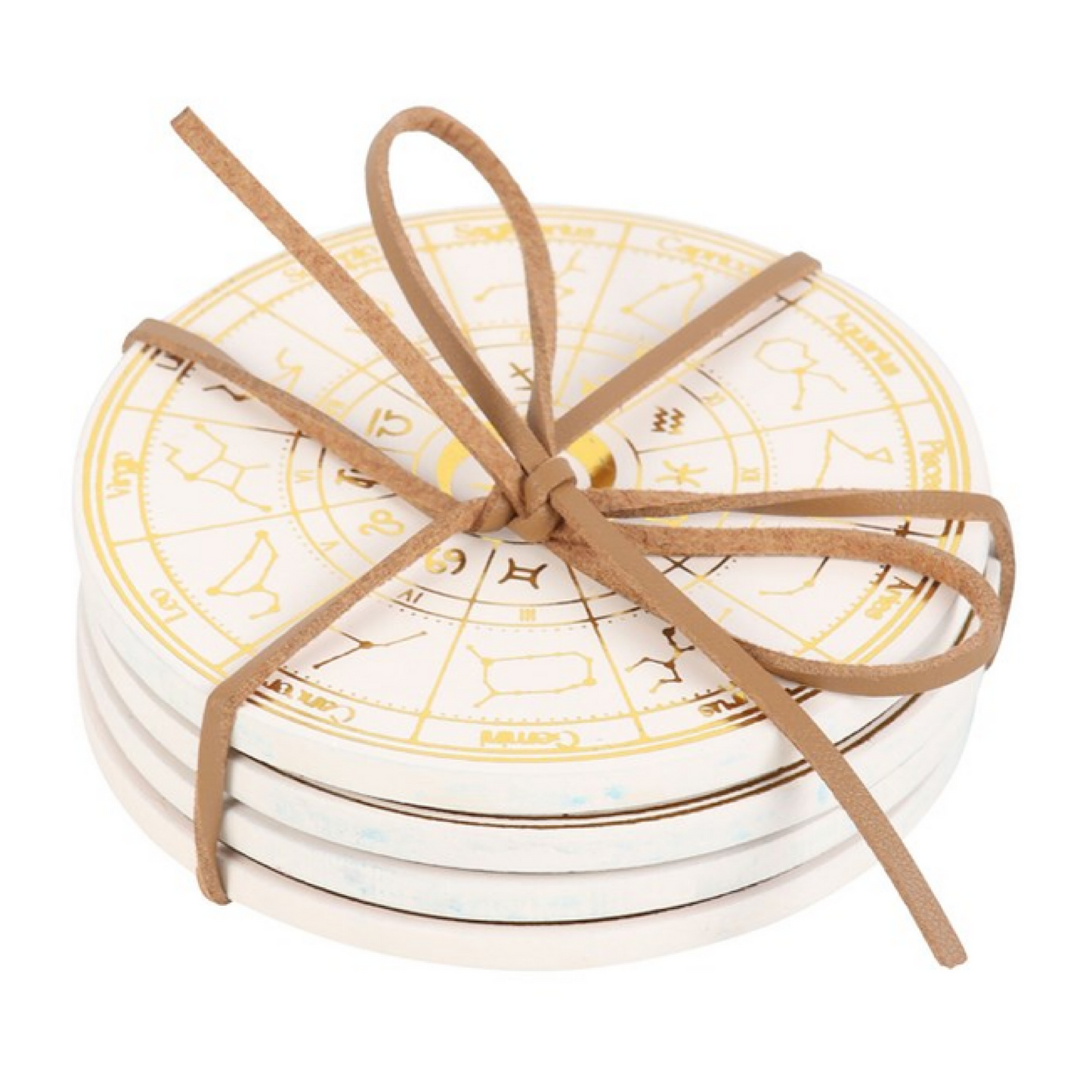 Astrology Wheel Coaster Set - Wicked Witcheries