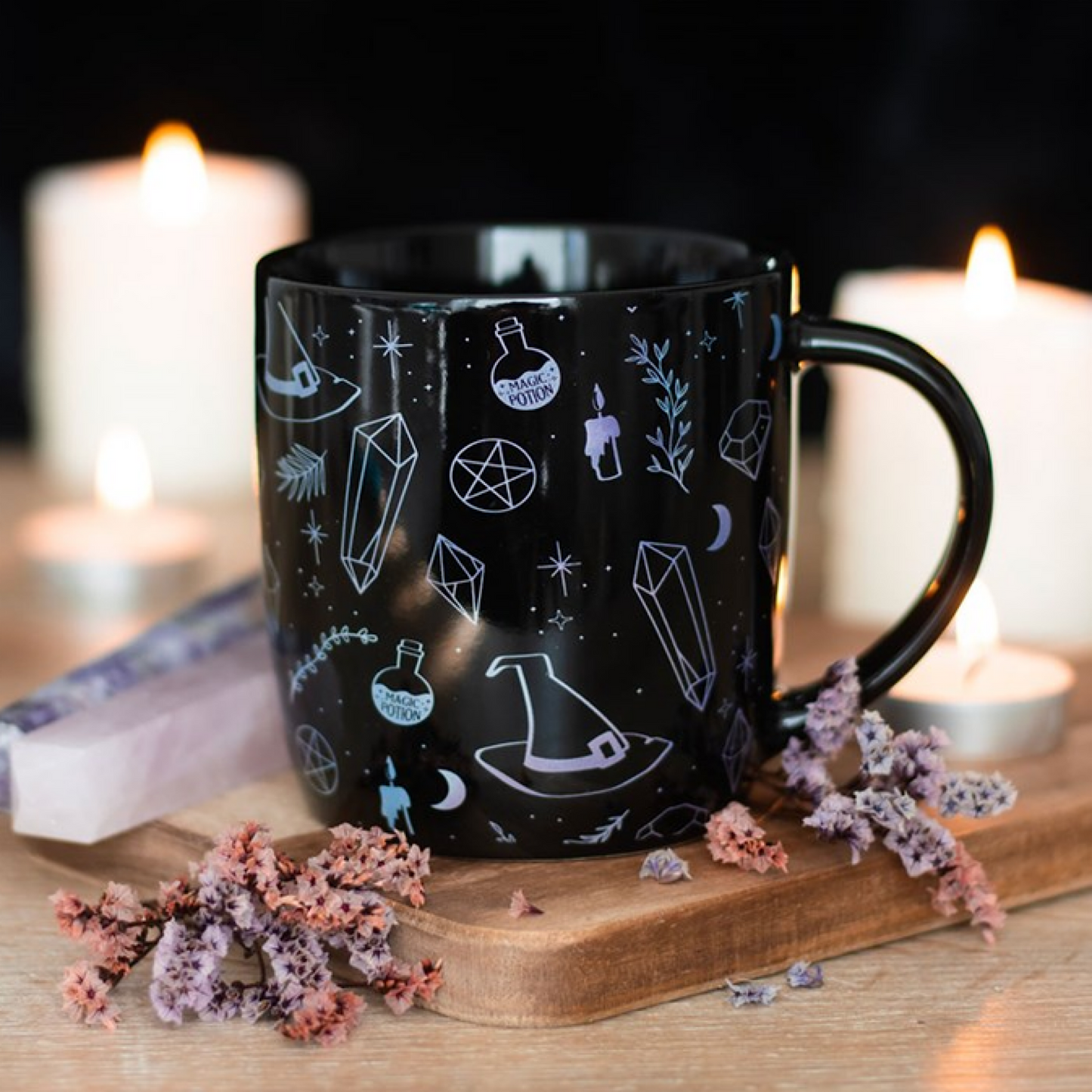 Crystal Witch Print Mug - Wicked Witcheries