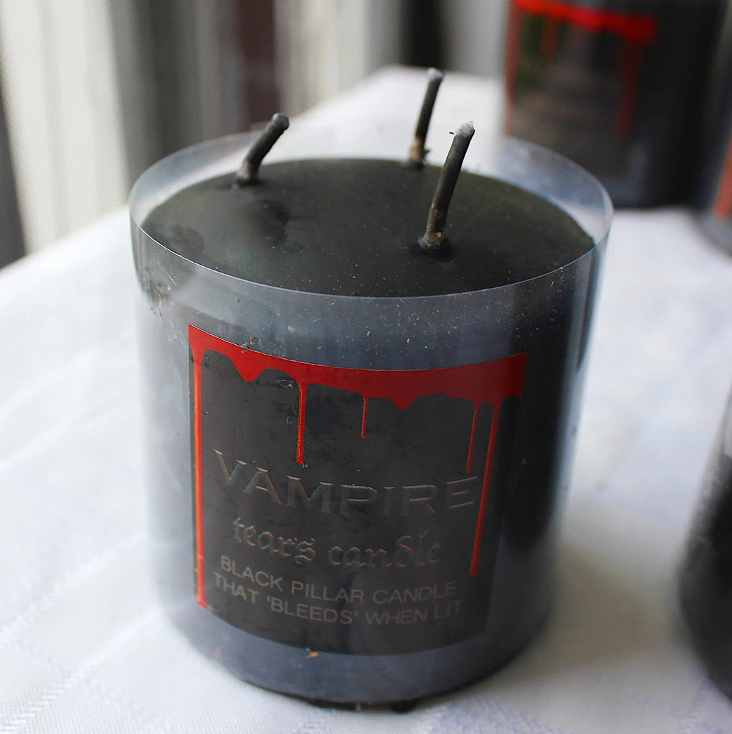 7.5cm Vampire Tears Pillar Candle - Wicked Witcheries