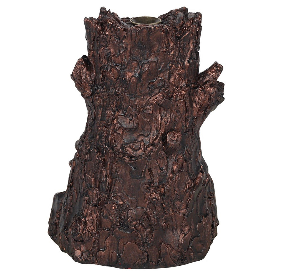 Bronze Effect Tree Man Backflow Incense Burner - Wicked Witcheries