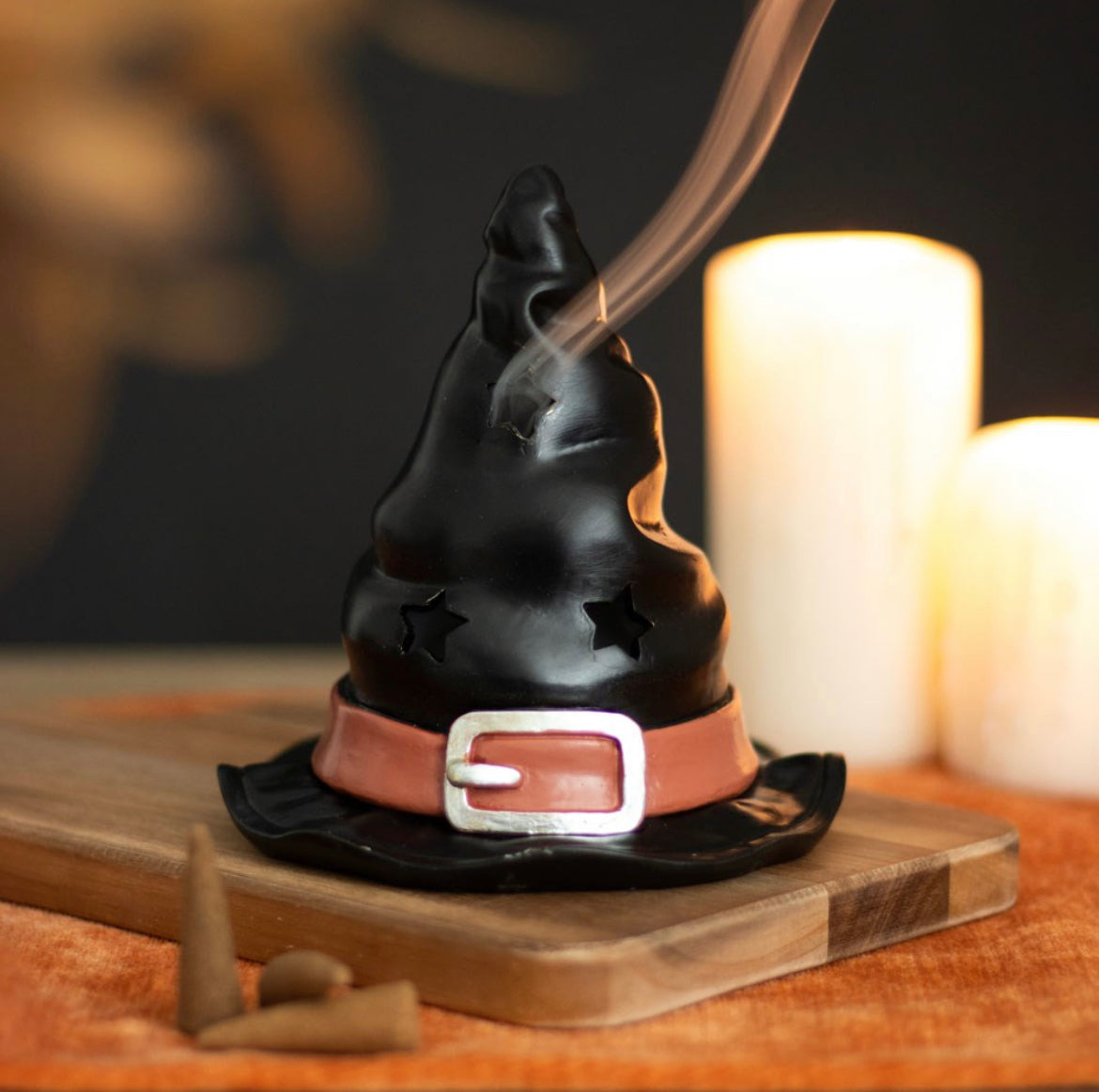 Witch Hat Incense Cone Burner - Wicked Witcheries