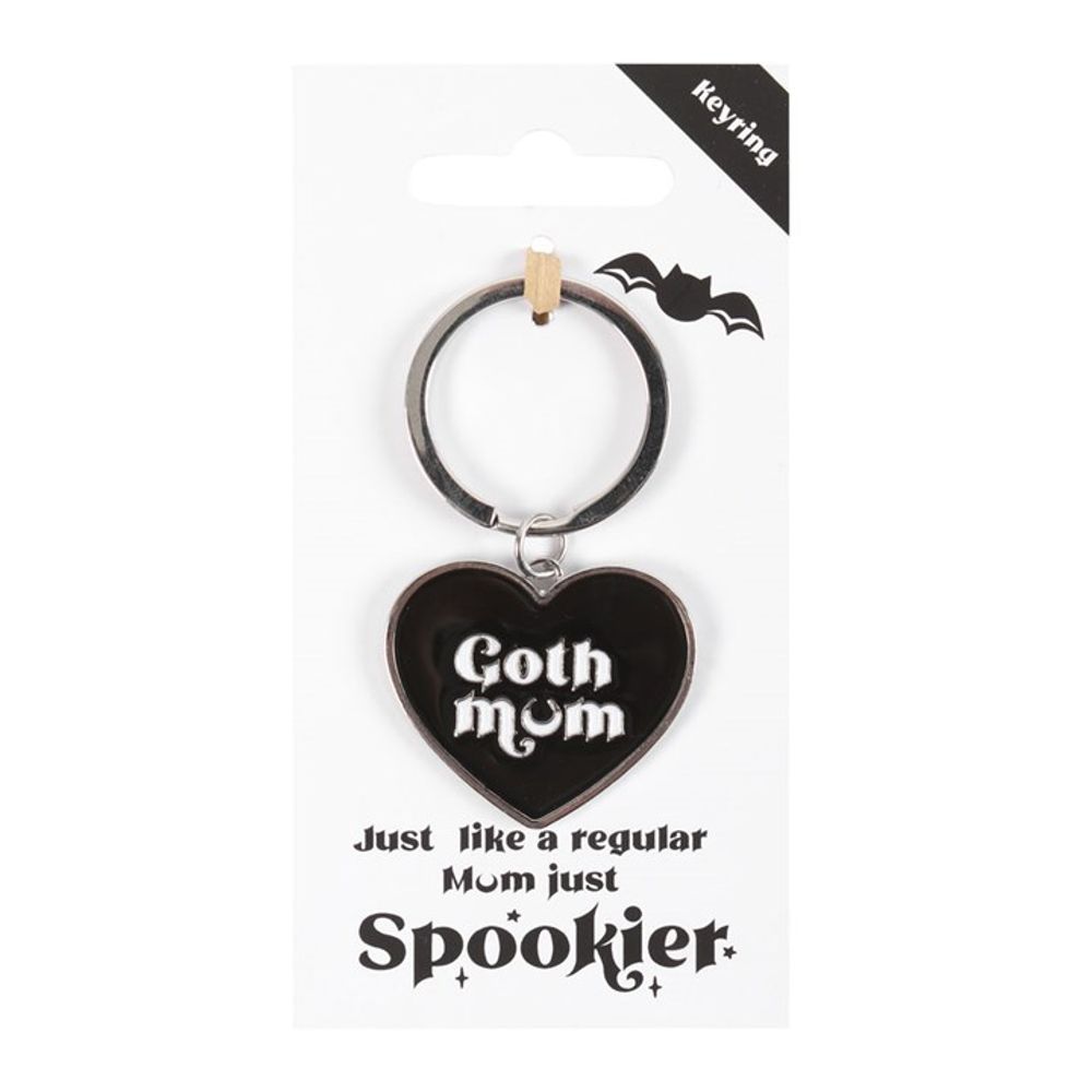 Goth Mum Keyring - Wicked Witcheries