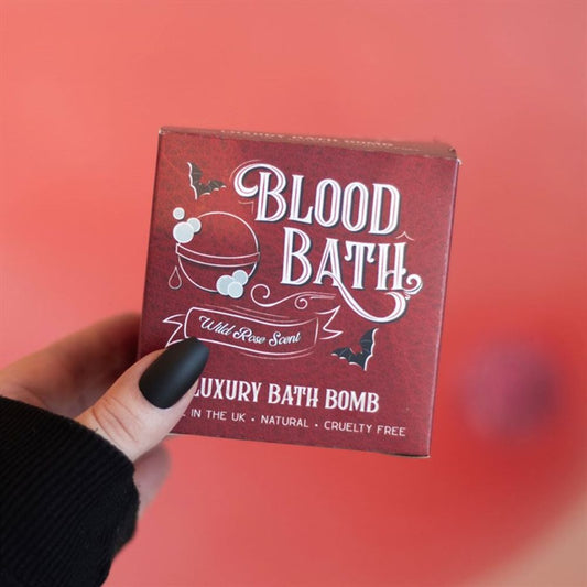 Blood Bath Wild Rose Bath Bomb - Wicked Witcheries