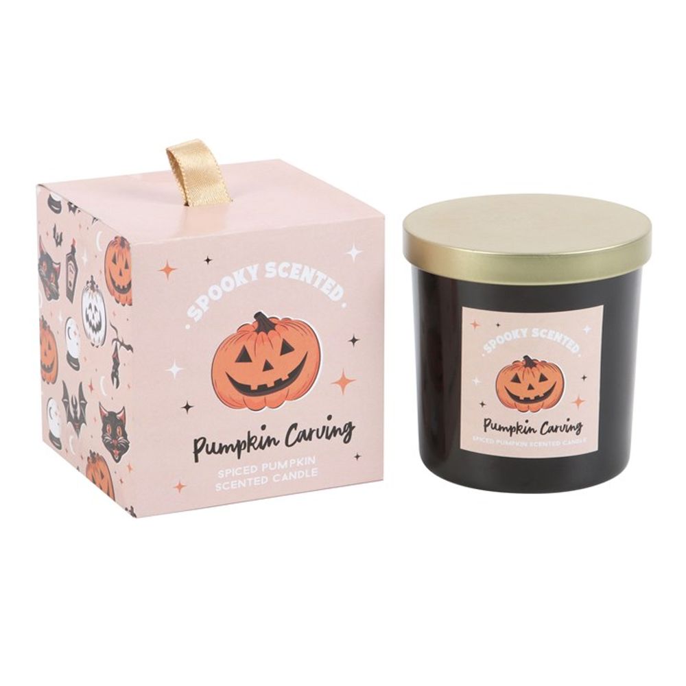 Pumpkin Carving Spiced Pumpkin Candle - Wicked Witcheries