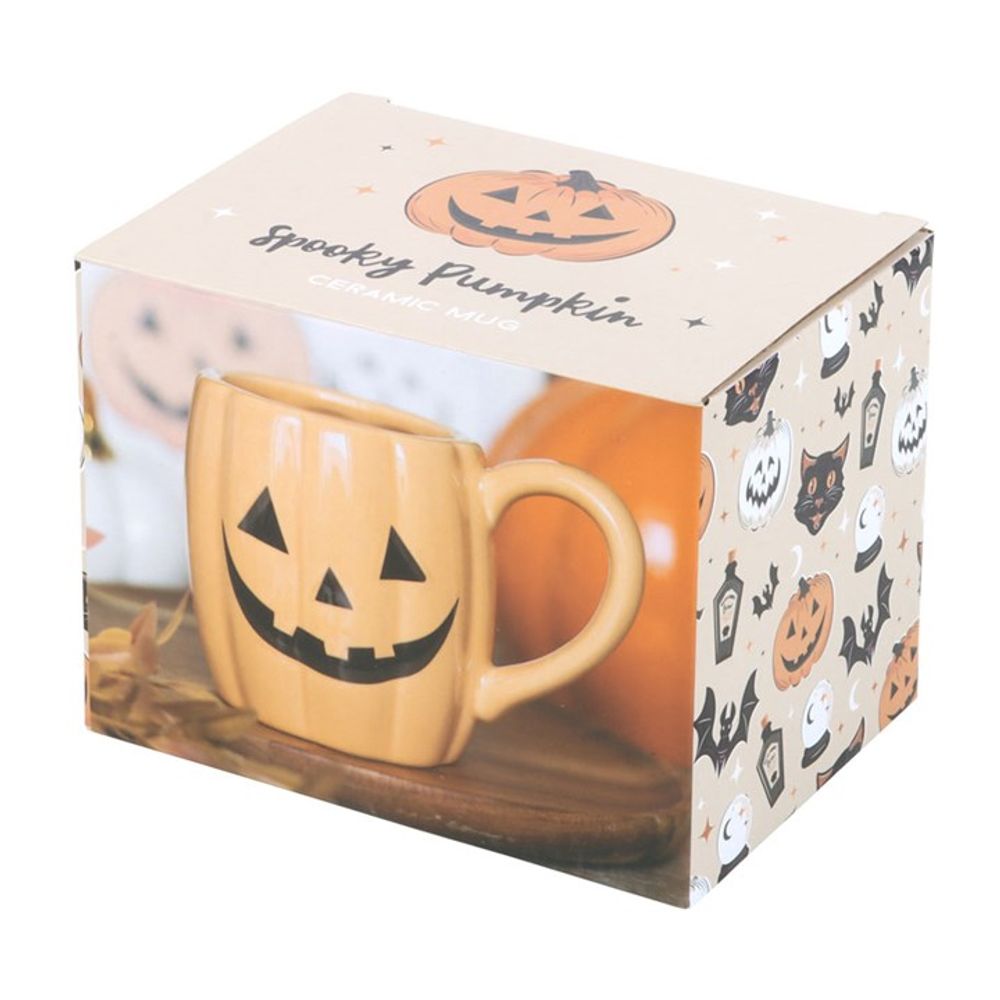 Jack-o'-Lantern Pumpkin Shaped Mug - Wicked Witcheries