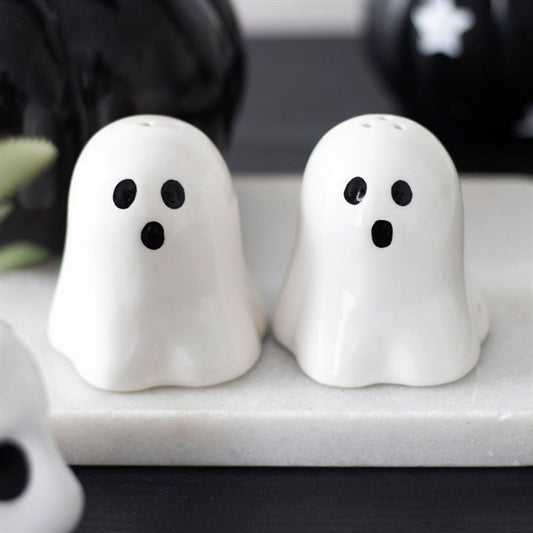 Ghost Salt and Pepper Shakers - Wicked Witcheries