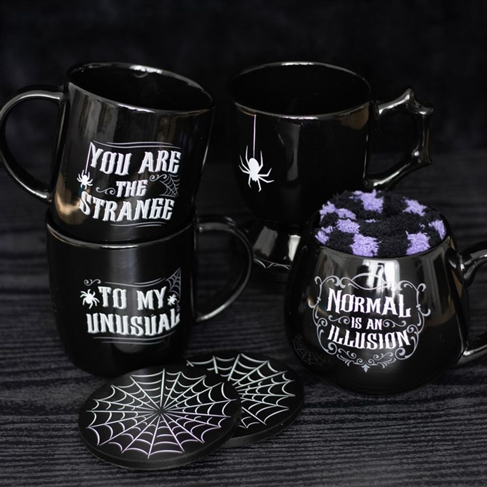 Normal is an Illusion Gothic Mug and Socks Set - Wicked Witcheries