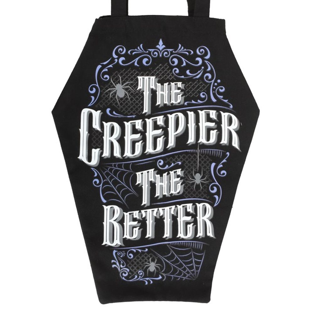 The Creepier the Better Coffin Shaped Tote Bag - Wicked Witcheries