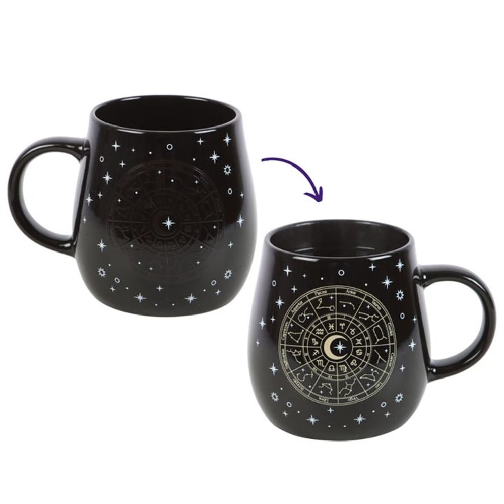 Astrology Wheel Heat Change Mug - Wicked Witcheries