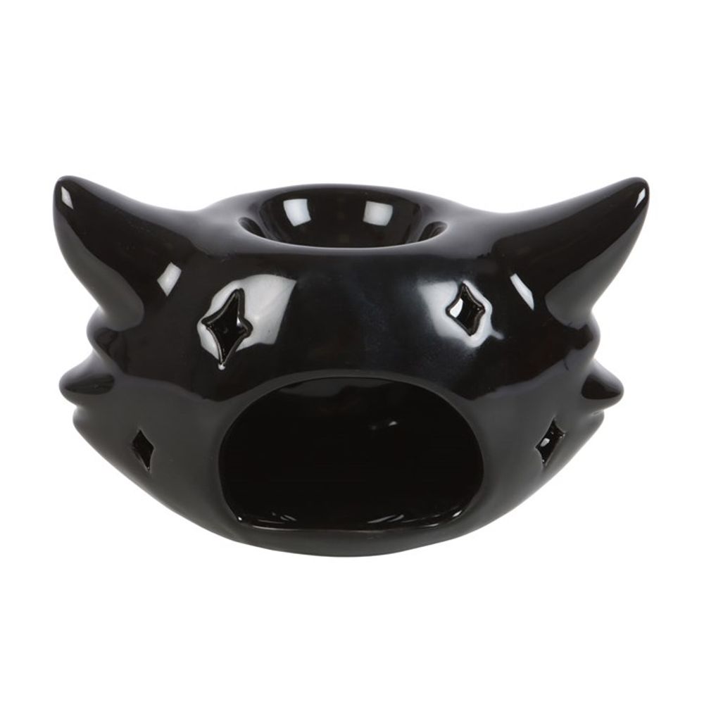 Spooky Black Cat Oil Burner - Wicked Witcheries