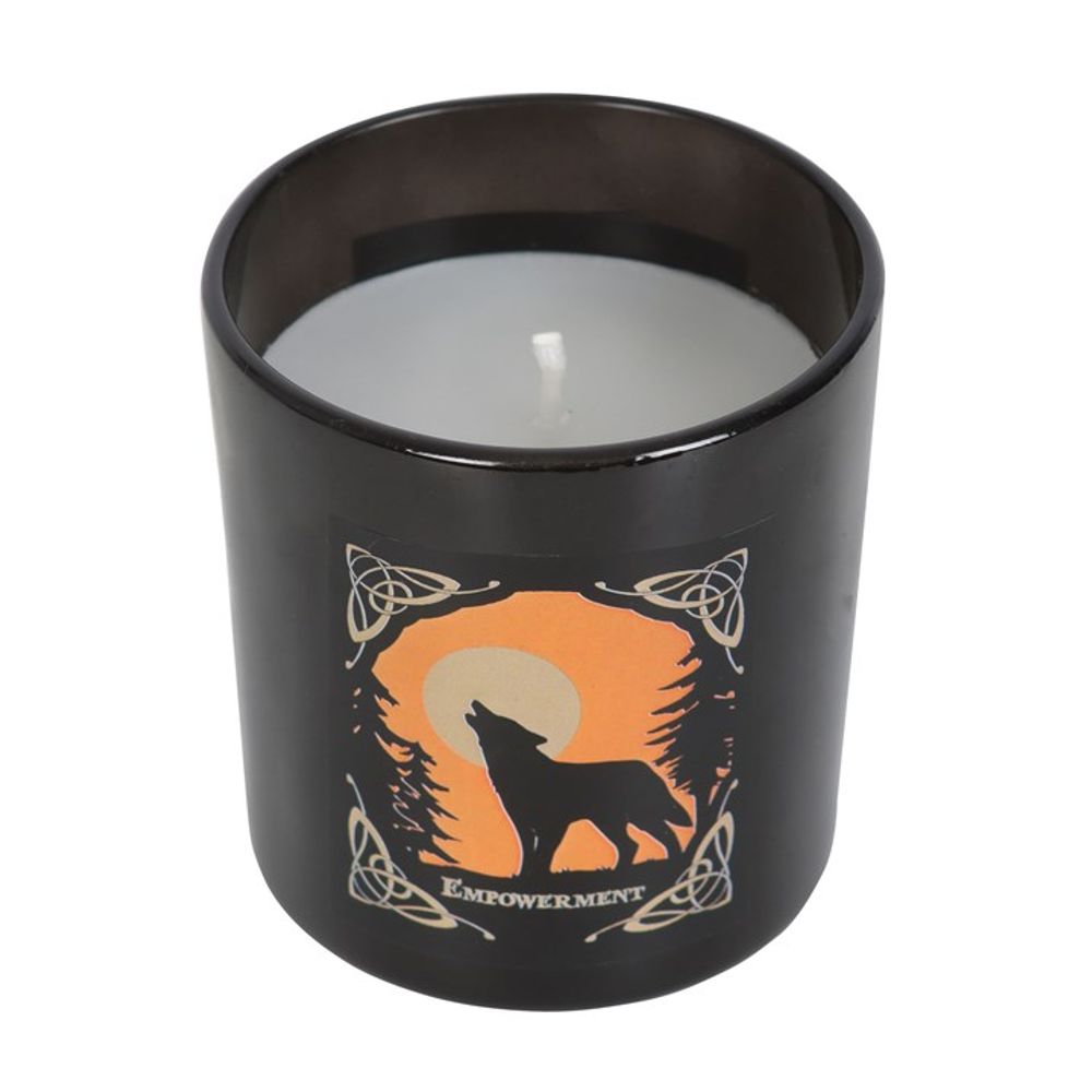 'Wolf Song' Empowerment Candle by Lisa Parker - Wicked Witcheries