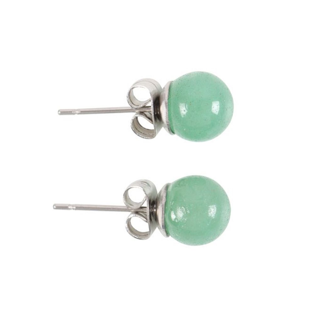 Aventurine Semi Precious Crystal Earrings - Wicked Witcheries