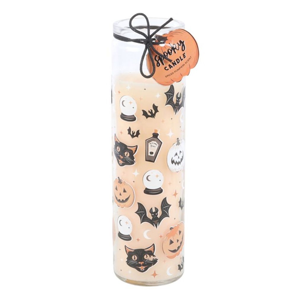 Spooky Spiced Pumpkin Tube Candle - Wicked Witcheries