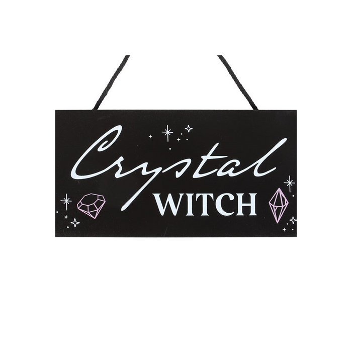 Crystal Witch Hanging Sign - Wicked Witcheries