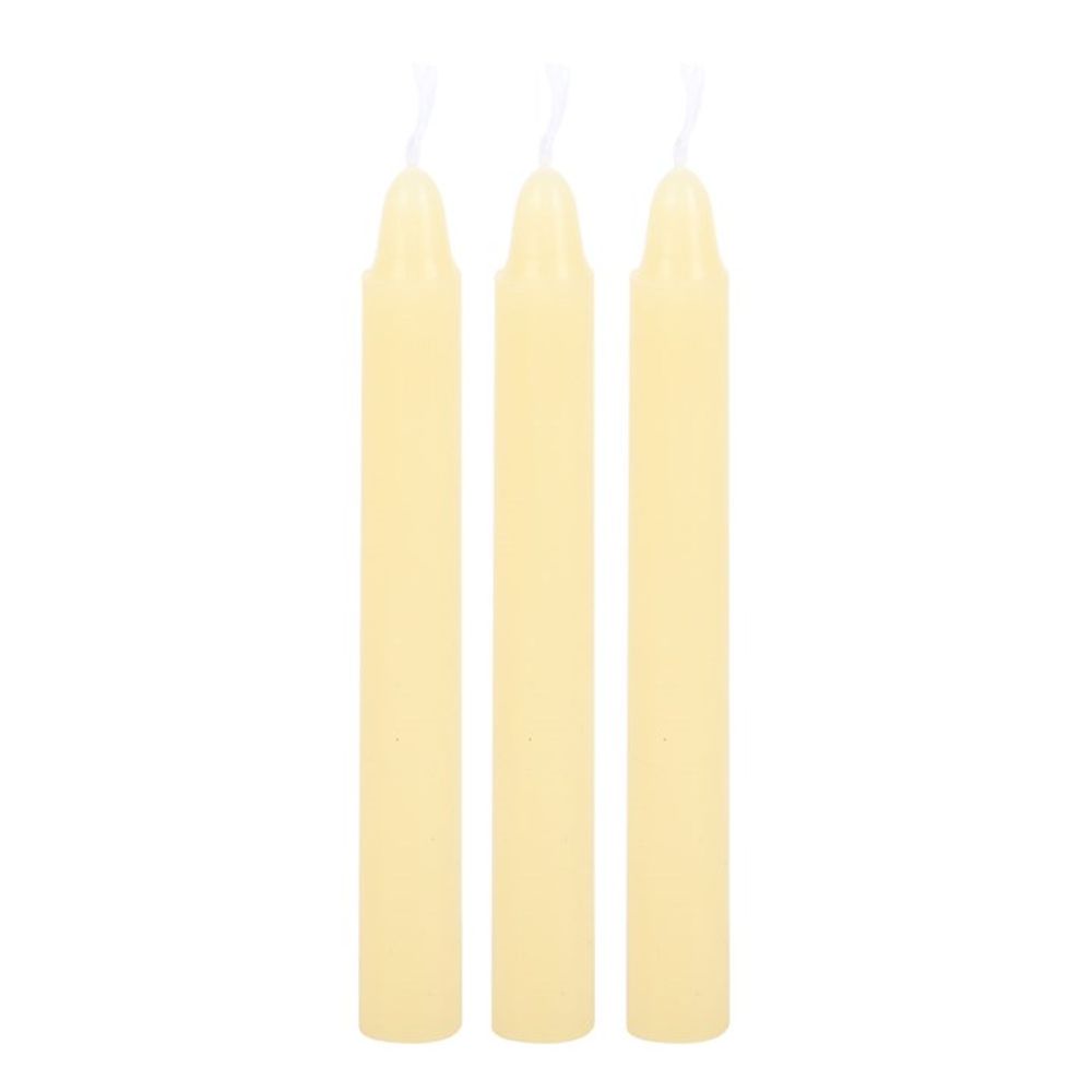 Pack of 12 Happiness Spell Candles - Wicked Witcheries