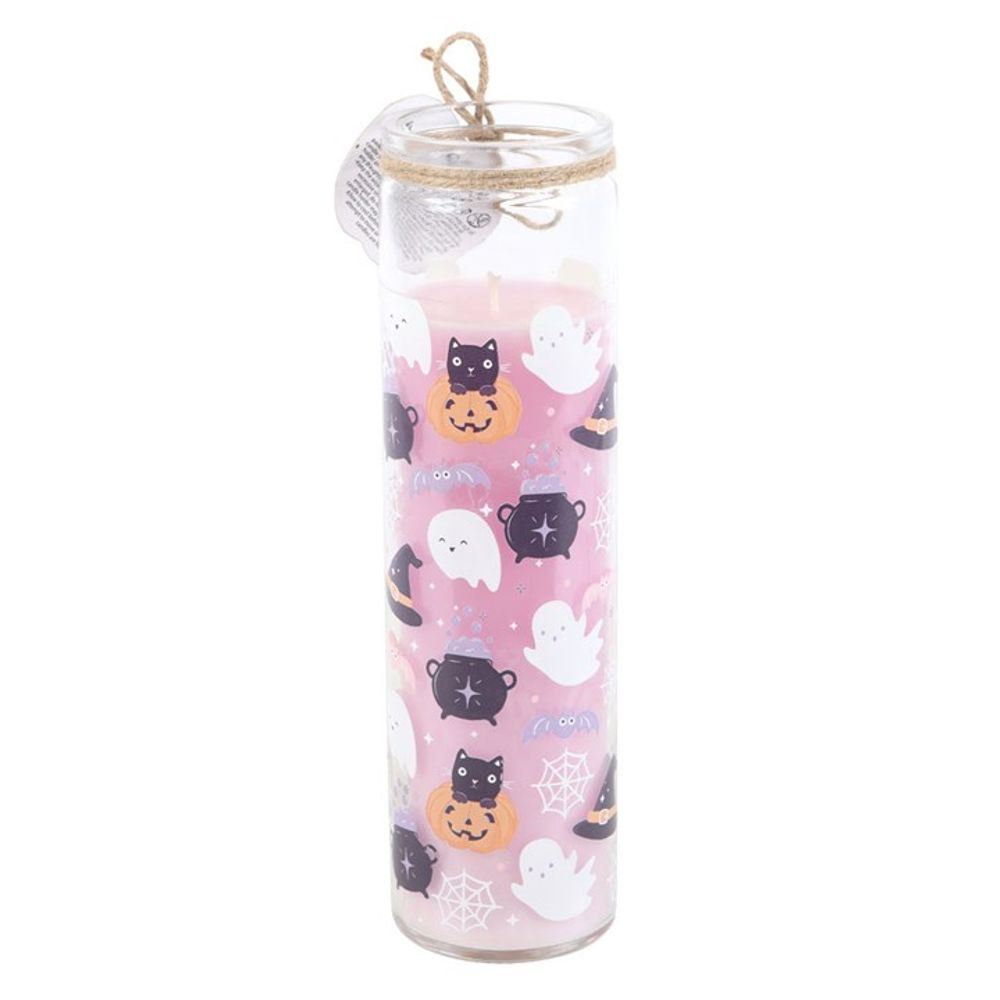 Pastel Halloween Candy Apple Tube Candle - Wicked Witcheries