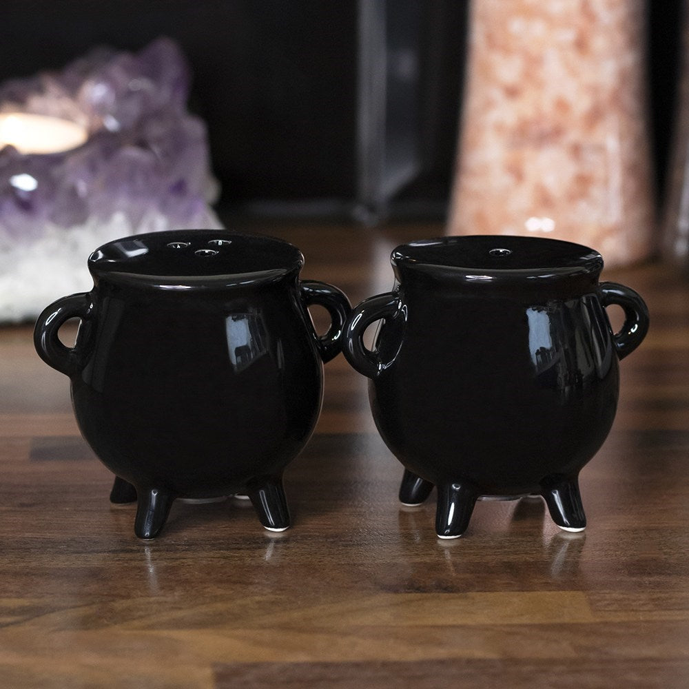 Cauldron Cruet Set - Wicked Witcheries