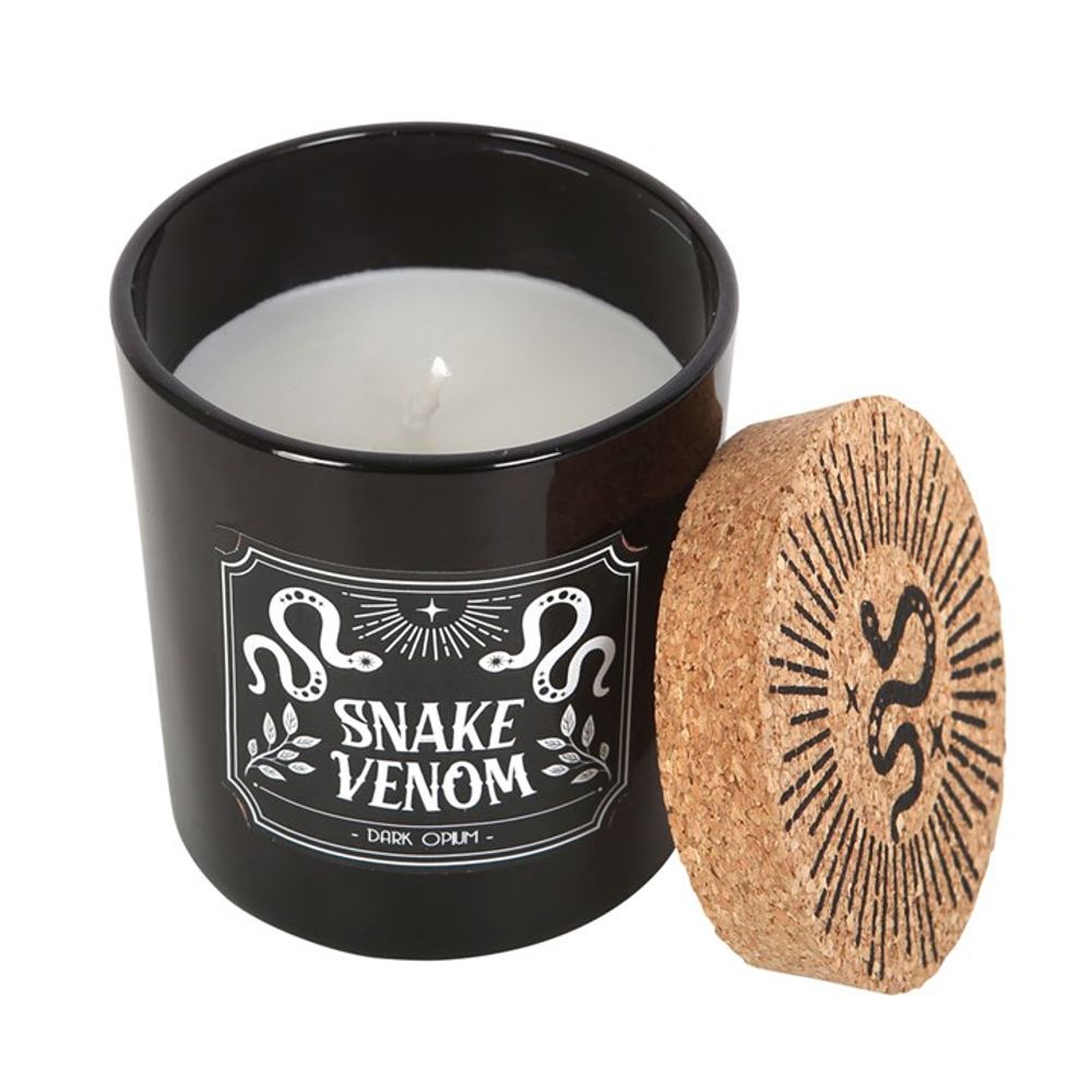 Snake Venom Dark Opium Candle - Wicked Witcheries