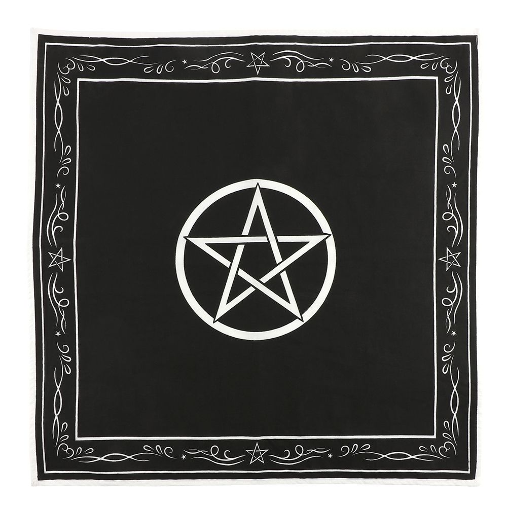 70x70 Pentagram Altar Cloth - Wicked Witcheries