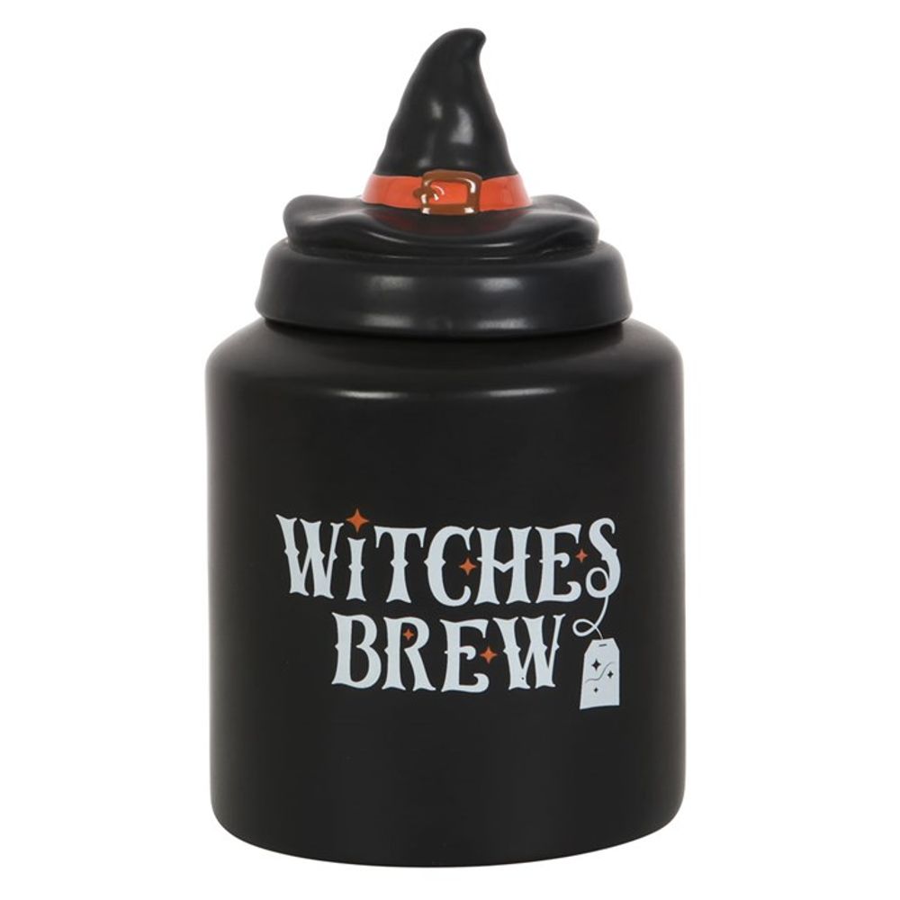 Witches Brew Ceramic Tea Canister - Wicked Witcheries