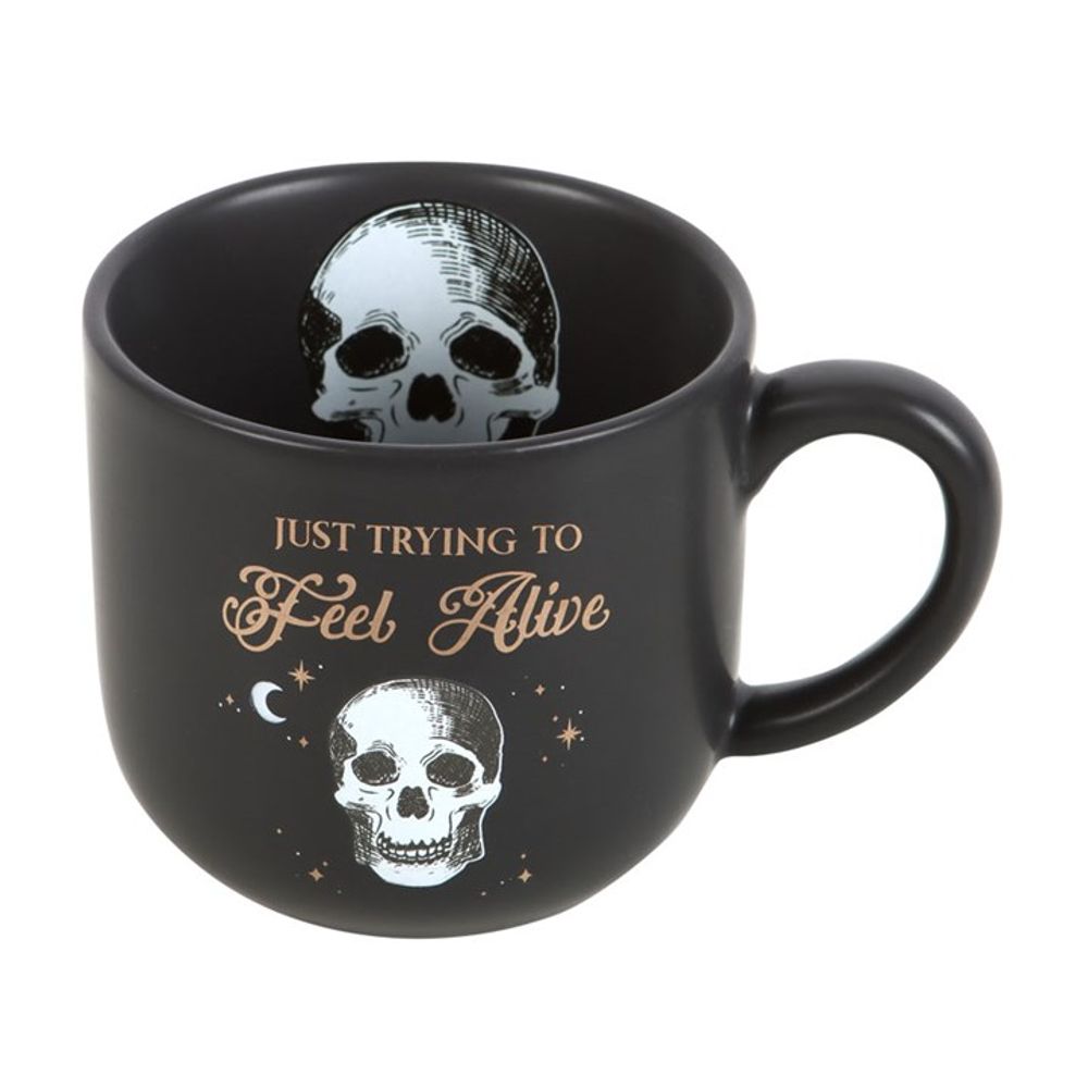 Trying To Feel Alive Mug - Wicked Witcheries