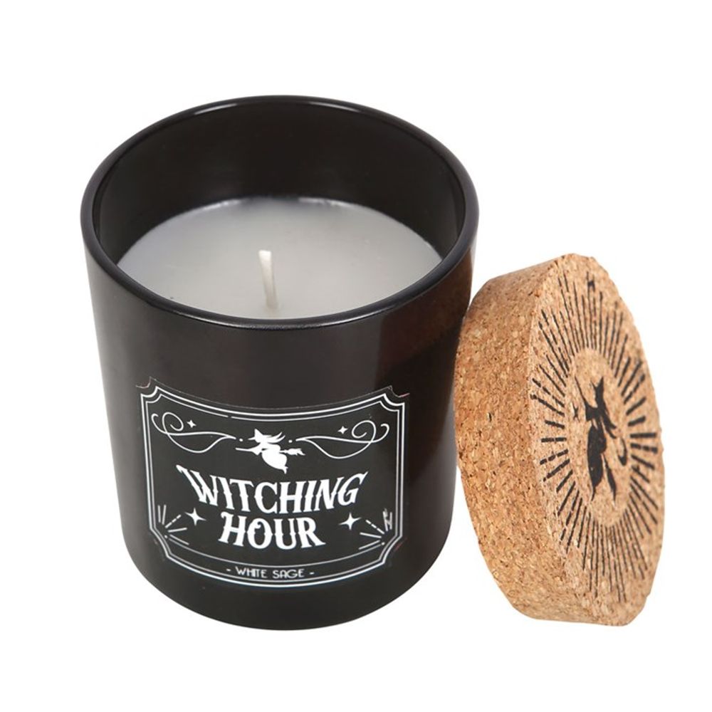 Witching Hour White Sage Candle - Wicked Witcheries