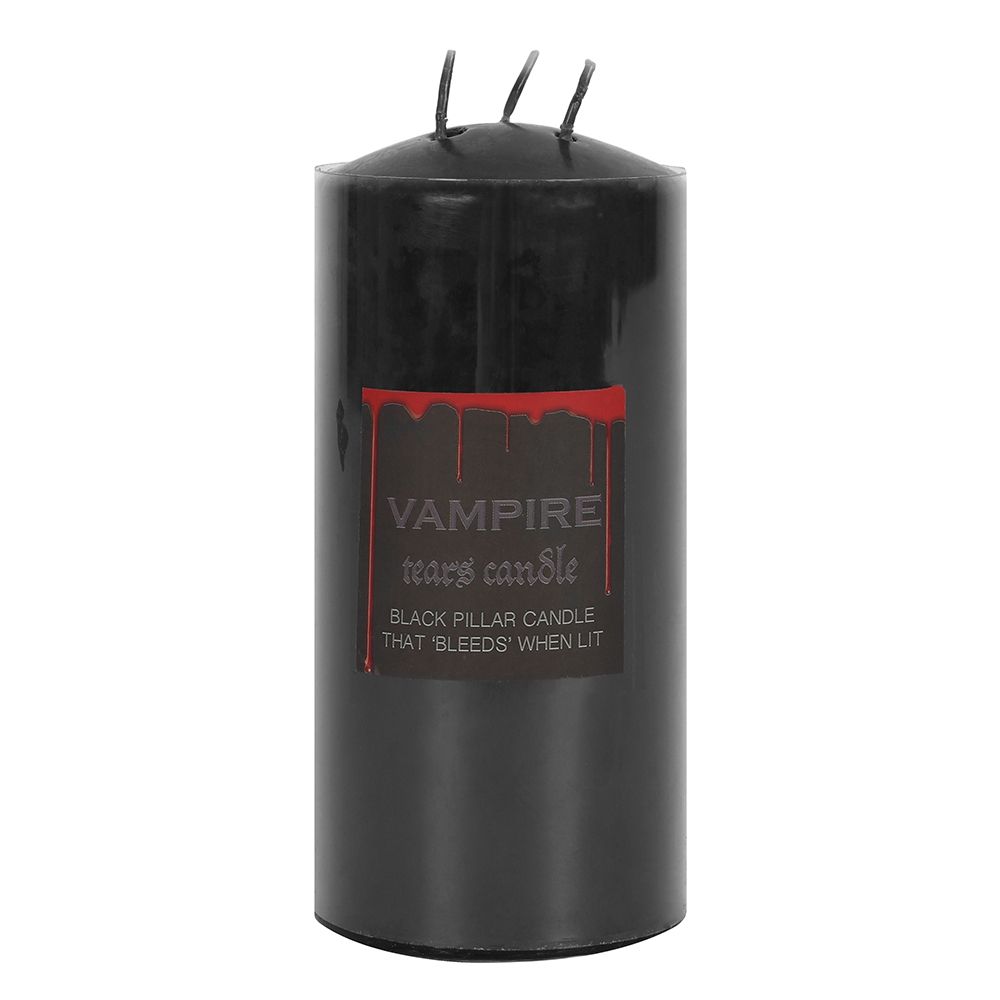 15cm Vampire Tears Pillar Candle - Wicked Witcheries