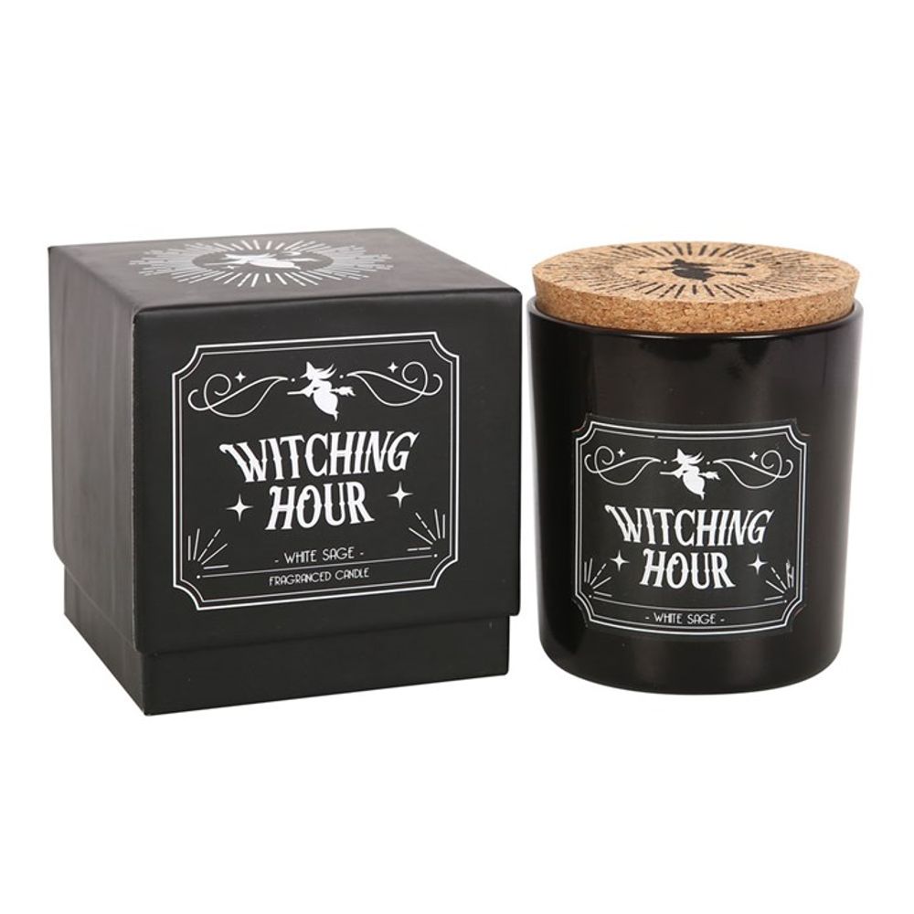 Witching Hour White Sage Candle - Wicked Witcheries