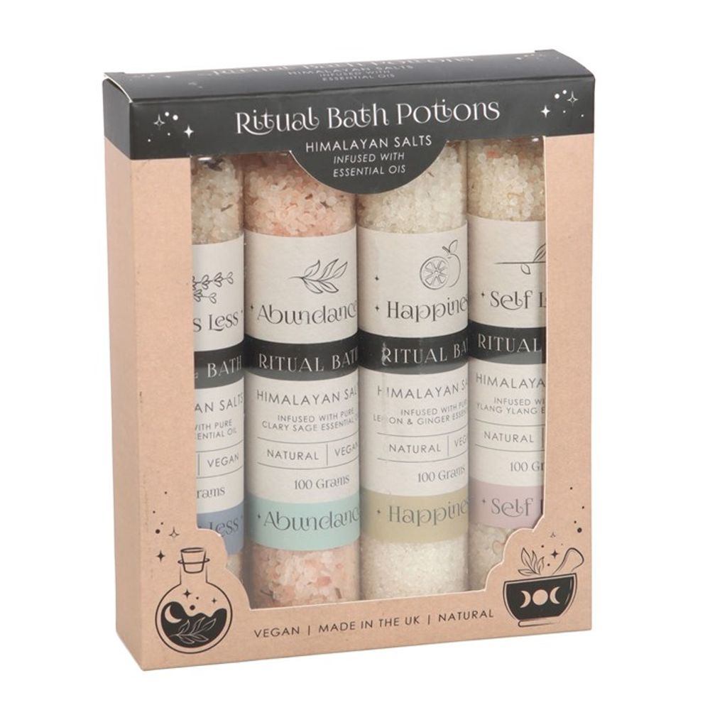 Herbal Ritual Bath Salt Gift Set - Wicked Witcheries